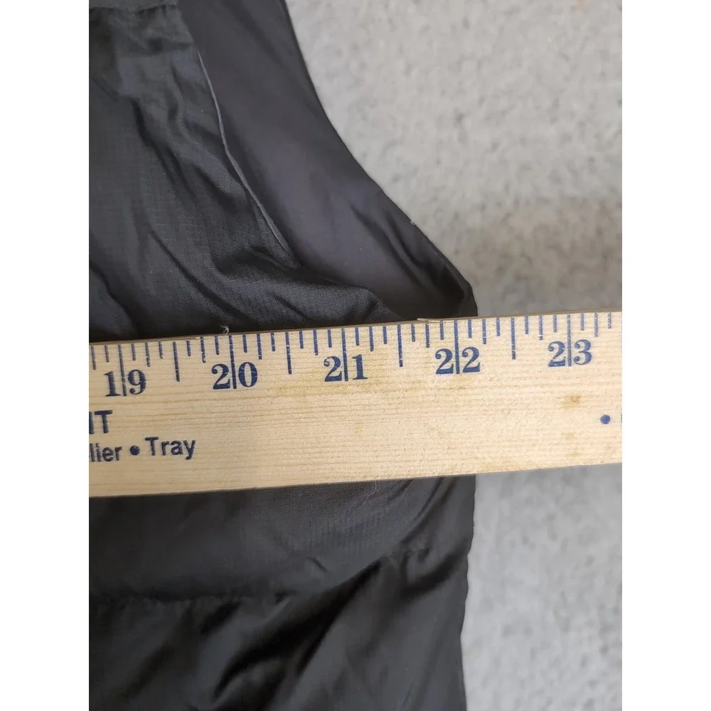 The North Face Nuptse Puffer‎ Vest Men's Medium 700 Goose Down Black Zip A188